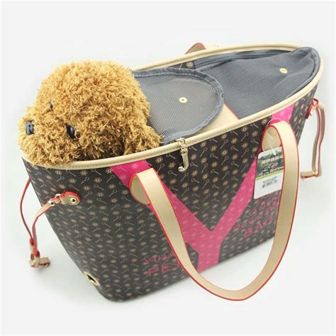 designer dog carrying bag|luxury dog carrier bag.